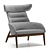 Beatrix Armchair: Dual-Tone Elegance 3D model small image 15