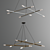 Gibas Zen Pendant Lights - Modern Elegance for Your Space 3D model small image 3