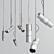 Sleek Hanging Pendant Lights 3D model small image 5