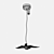 Scandinavian Suspension, 200cm Height, Metal & Glass 3D model small image 2