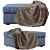 Elegant Kivik Pouf by Ikea 3D model small image 4