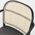 Hoffmann Cane Chair 2: Elegant and Versatile 3D model small image 4