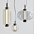 Elegant Minimalist Pendant Light 3D model small image 1