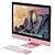27" Apple iMac Set: Monoblock Computer with Keyboard, Mouse 3D model small image 3