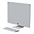 27" Apple iMac Set: Monoblock Computer with Keyboard, Mouse 3D model small image 4