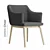 Elegant DANAI Chair: Sleek Style 3D model small image 1