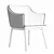 Elegant DANAI Chair: Sleek Style 3D model small image 3