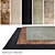 Luxury Dovlet House Carpets - Set of 5 (694) 3D model small image 1