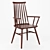 Classic Windsor Chair: Elegant and Versatile 3D model small image 1
