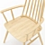 Classic Windsor Chair: Elegant and Versatile 3D model small image 4
