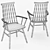 Classic Windsor Chair: Elegant and Versatile 3D model small image 5