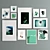 Versatile Art Frame: 11 Options, Multiple Sizes 3D model small image 2