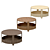 Stylish BORGEBY Coffee Table: Organize with Ease 3D model small image 3
