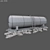 Armored War Train 3D model small image 2