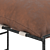 Luxury Leather Sierra Pouf 3D model small image 3