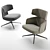 Piccadilly Molteni & C Armchair 3D model small image 4