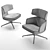 Piccadilly Molteni & C Armchair 3D model small image 5