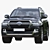Toyota Land Cruiser 200 Executive Lounge 2021 - Top-Grade Luxury SUV 3D model small image 1