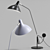 MANTIS BS3 BL Table Lamp 3D model small image 1