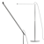 Sleek Swedish Floor Lamp 3D model small image 3