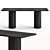 Designer Rectangular Table: Karl Andersson CAP 3D model small image 1