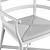 Title: Kelmscott Armchair: Stylish and Versatile 3D model small image 5