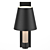 Elegant Tet-a-tet Black Wall Light 3D model small image 3