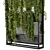 Set of 100 Indoor Hanging Plants: Metal Stand 3D model small image 5