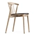 Newood Chair: Elegant & Ergonomic by Cappellini 3D model small image 3