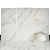 Glossy Impression White Marble 3D model small image 1