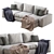 Modern Kivik Sofa: Comfortable & Stylish 3D model small image 2