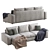 Modern Kivik Sofa: Comfortable & Stylish 3D model small image 3