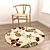 Variety Rug Set - 8 Designs 3D model small image 2