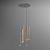 Futuristic Zwis Zuma Pendant Lamp 3D model small image 2