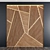 Natural Wood Panel Art - 2400x2700mm 3D model small image 4