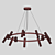 Marfa Loft Chandelier - 08425-12,19-20 3D model small image 2