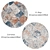 Versatile Set of 6 Round Rugs 3D model small image 3