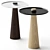 Wagner Side Tables: Stylish and Versatile 3D model small image 1