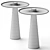 Wagner Side Tables: Stylish and Versatile 3D model small image 3
