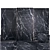 Black Marquina Marble Slabs & Tiles 3D model small image 1