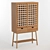 Teak Palma Bookcase: Elegant and Durable 3D model small image 1