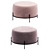 Lifa Ottoman: Stylish Ottoman Footstool 3D model small image 2