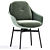 Rolf Benz Dining Chair: Elegant Comfort 3D model small image 2