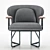 Modern Ergonomic Chair 3D model small image 1