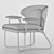 Modern Ergonomic Chair 3D model small image 5