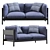 Sleek Arbor Sofa: Modern Comfort 3D model small image 4