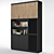 Versatile Modular Cabinet: High-Quality Shelves & Stunning Renders 3D model small image 3