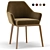 Elegant 1743 Chair: Tecni Nova's Masterpiece 3D model small image 1