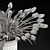 Elegant Tulip Bouquet Decor Set 3D model small image 6