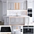 Modern Siemen's Brizo Kitchen Set 3D model small image 1